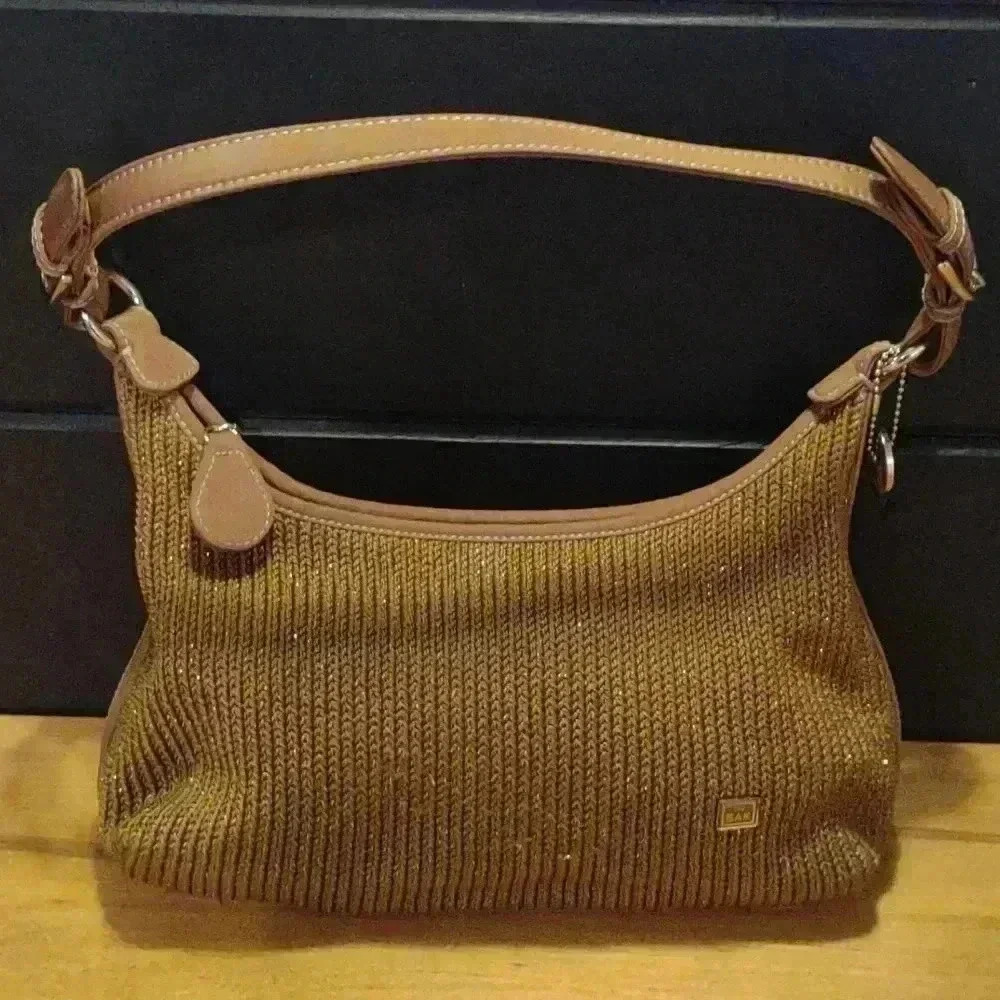 EUC The‎ Sak sparkle Bronze handbag